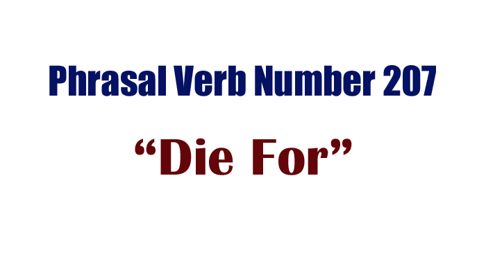 Image of the phrasal verb name from the phrasal verb daily videos